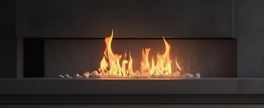 B-Vent Gas Fireplace Installation in Elmhurst, KS