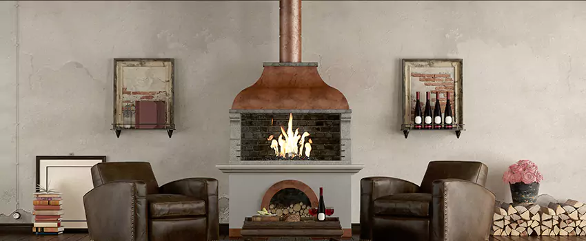 Thelin Hearth Products Providence Pellet Insert Fireplace Installation in Elmhurst, KS