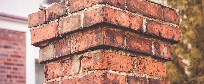 Cracked Chimney Bricks Repair Cost in Elmhurst, Kansas