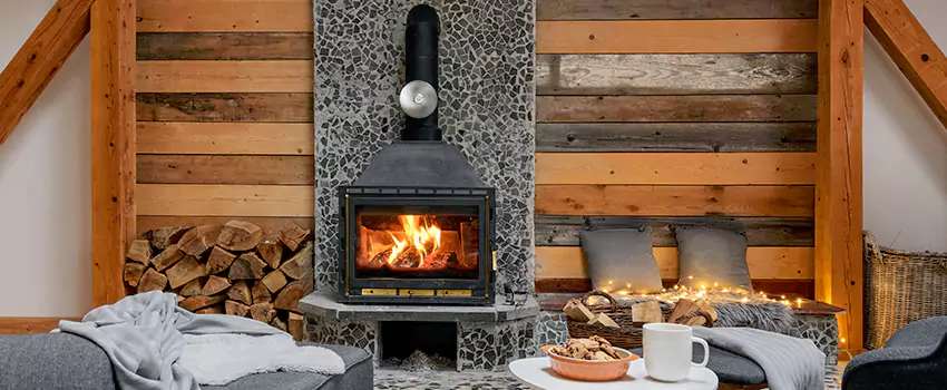 Thelin Hearth Products Direct Vent Gas Stove Fireplace Inspection in Elmhurst, Kansas