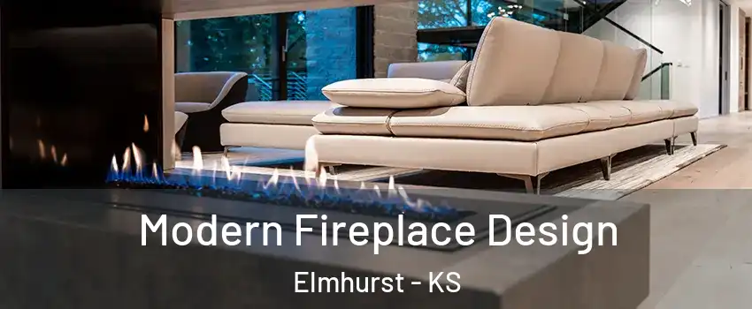 Modern Fireplace Design Elmhurst - KS